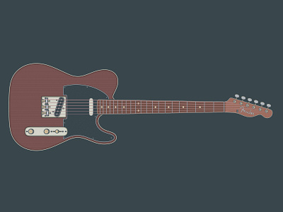 Fender George Harrison Rosewood Telecaster art branding design digital art fender fender telecaster george harrison graphic design guitar guitar art guitar illustration guitarist illustration music musician rosewood telecaster the beatles vector vector illustration