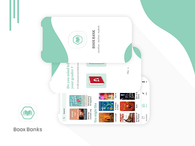Boox Banks App. app design graphic design logo ui ux