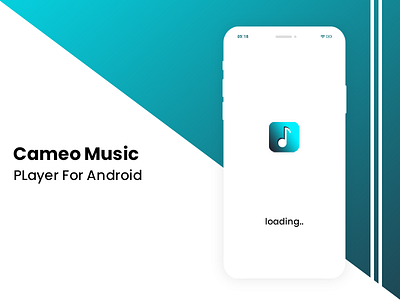 Cameo Music Player App.