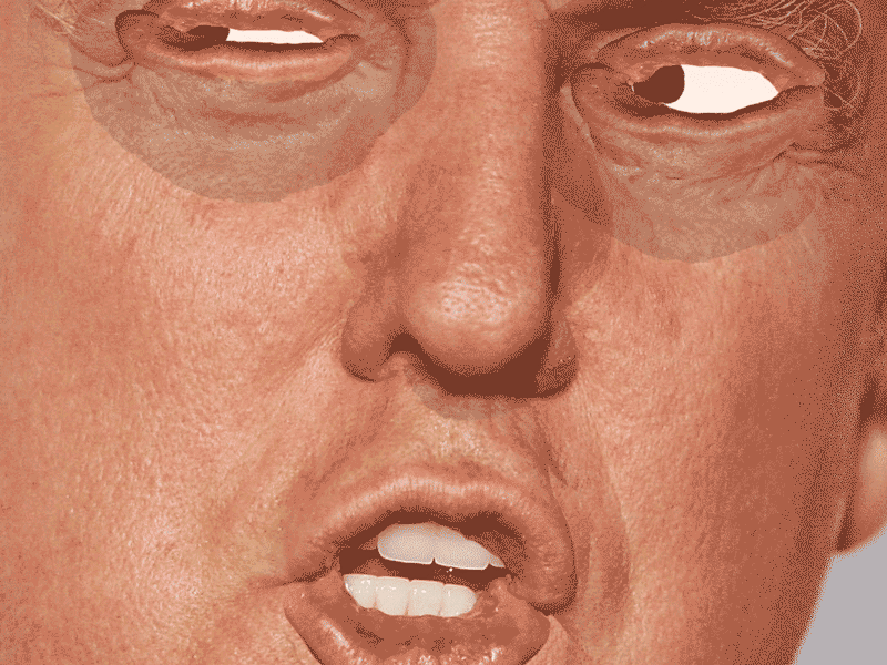 Mouth-Eyed Trump