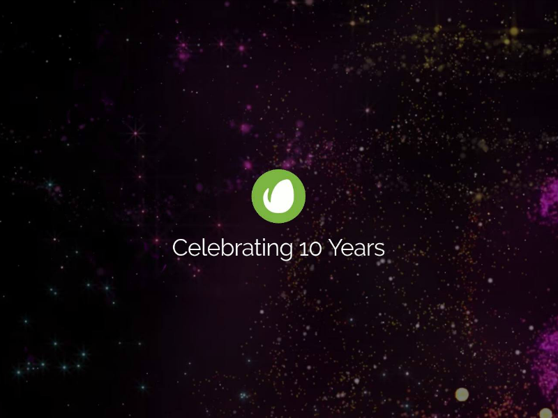 Envato Turns 10 - Teaser under construction minimal creative templates envato anniversary teaser coming soon