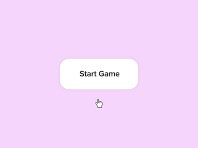 Start Game Interaction 3d ae after effects animation c4d microinteractions motion graphics ui ux