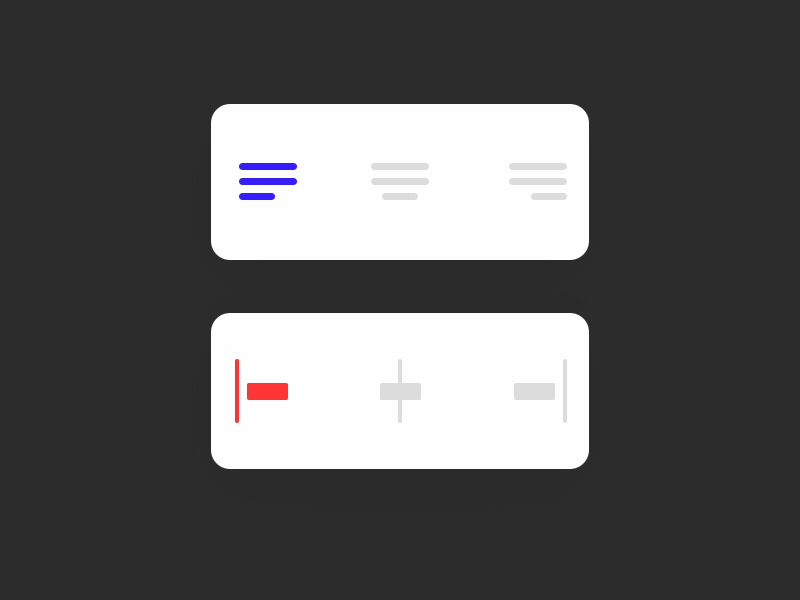 Alignment Button illustrations microinteractions motion graphics principle ux