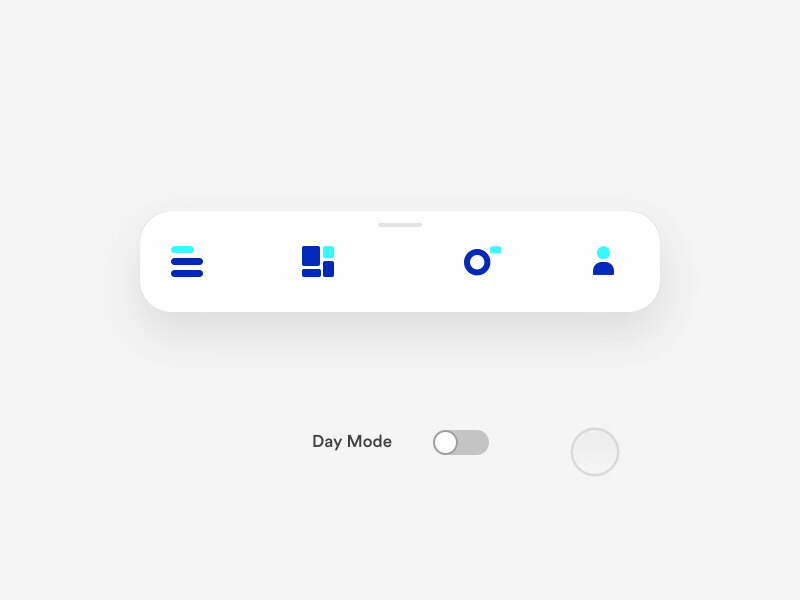 Day vs Night Mode bounce nav bar principle ui ux