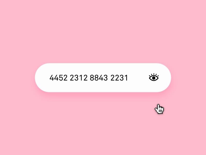 Show/hide password after effects microinteractions motion graphics ux