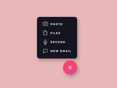 Floating Action Button designs, themes, templates and downloadable graphic  elements on Dribbble