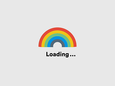Pride Loading ae after effects aftereffects animation branding icons illustration illustrations lgbt logo microinteractions motion graphics pride principle ui ux