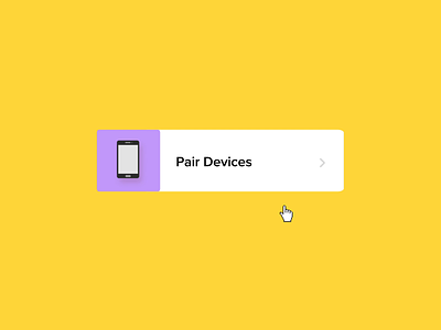 Pair Devices Hover State after effects animation app icon icons microinteractions motion graphics ui ux vector