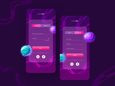 Login / Sign Up: Concept Design app design graphic design mobile mobile design ui ui design