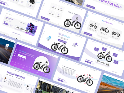 E-Bike Re-design Website design graphic graphic design ui ui design ui ux ux web web design website