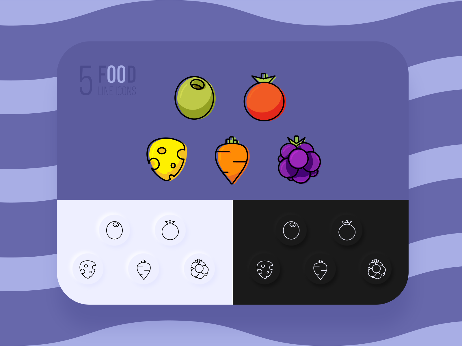 Линейные иконки by Юлия Митина on Dribbble