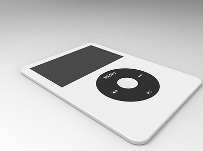 iPod Rendering design industrial design product product design