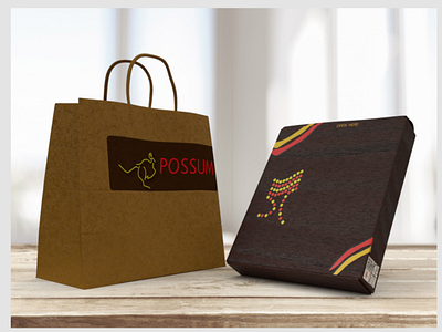 Possum- A Wall clock Packaging design