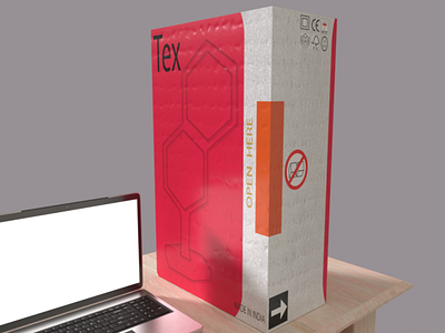 Tex- Table lamp Packaging design branding design illustration industrial design product product design