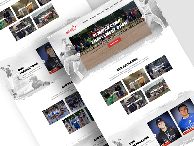 Allstars Academy Website Design