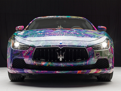 Maserati Art Car Photo Series