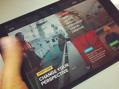 Testing the new 10 10 home magazine responsive tablet test
