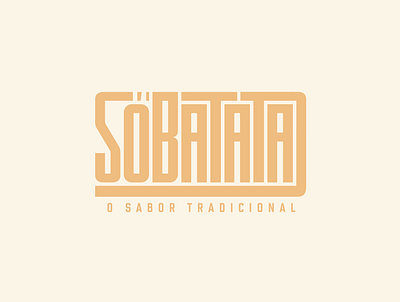 Só Batata adobe brand design illustrator logo logotype potato