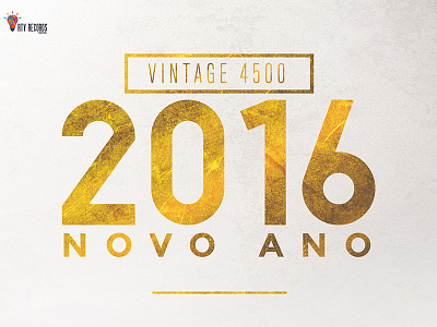 New Year 2016 banner cover flyer new year