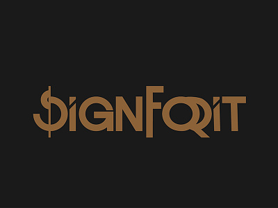 Logo Signforit agency managemente music rtvrecords signforit