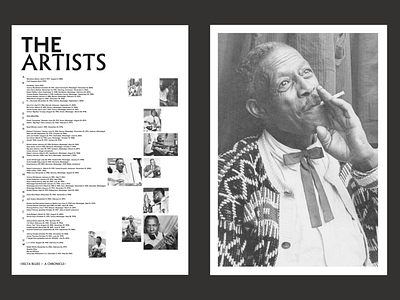 Mississippi Blues - A chronicle. Editorial design grid illustration layout logo minimal poster type ui website