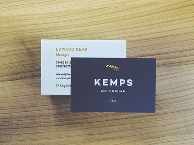 Oculeaf business cards