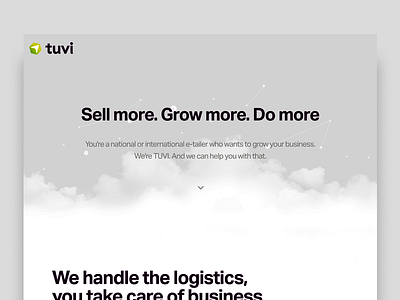 Tuvi brand company future global grid identity mail parcel squarespace tuvi