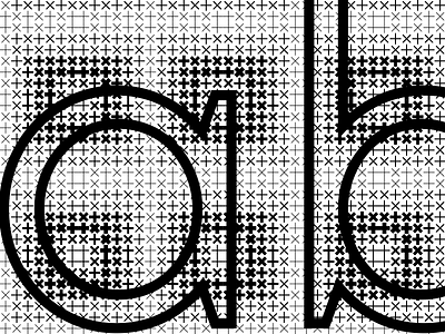 Ab branding concept design grid poster type typography website