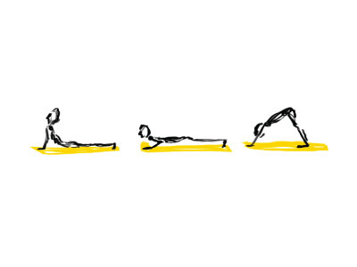 yogin' apple pencil illustration ipad ipad pro sketch yoga