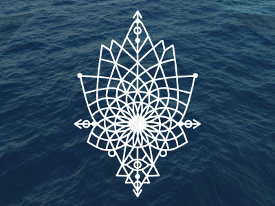 you are here drop illustration location luck mandala ocean pin symbol texture