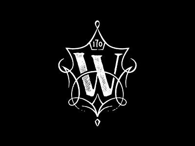 The Whitney Hotel beacon hill boston brand branding crest hospitality illustraion logo typography