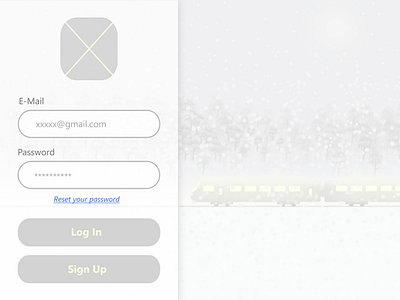 Login Page Wireframe design figma flat design graphic design loginpage ui ui ux ux