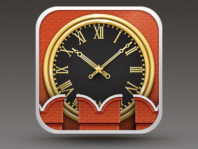 Kremlin clock icon app clock icon ios ipad iphone kremlin russia