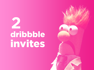 2 Dribbble Invites