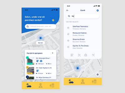 TPARK Parking App Redesign