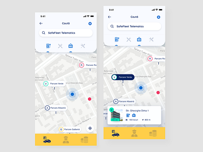 TPARK Parking App Redesign mobile app mobile app design parking app tpark