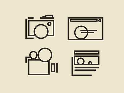 Creative Icons flat icon illustration logo vector