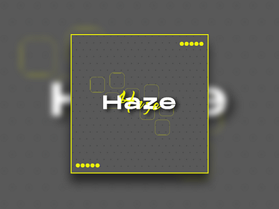 "Haze" Profile picture dynamic graphic design logo modern pfp photoshop profile picture typography