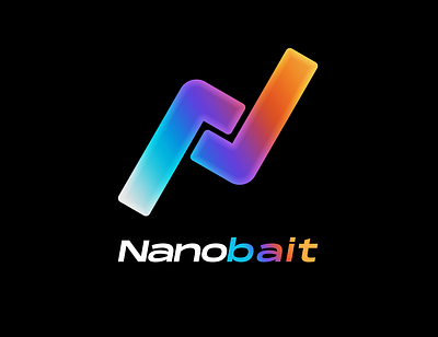 Logo design for Nanobait app logo banner branding concept logo design gfx graphic design logo logo design photoshop