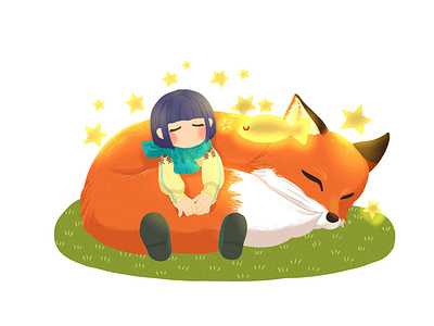 Warm & Fluffy illustration