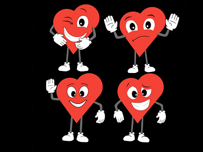 About Heart Cartoon Graphic