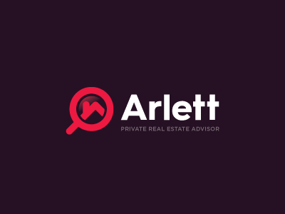 Arlett - Private real estate advisor branding estate home id identity logo real estate