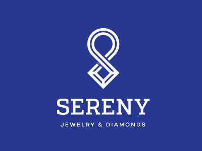 Sereny Jewelry & Diamonds branding diamonds identity jewelry lettering logo s symbol