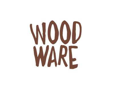 Woodware branding case identity iphone6 logo logotype wood wordmark