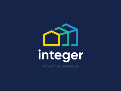 Integer Project Management architecture branding building identity logo management organized projectmanagement