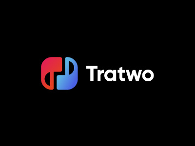 Tratwo - Translation, Interpretation & Corporate Training balance corporate graphicdesign identity logo logotype mark negativespace symbol training translation two
