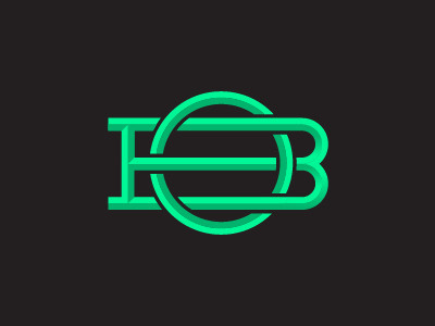 Personal monogram branding graphic design letter lettering logo mark monogram symbol