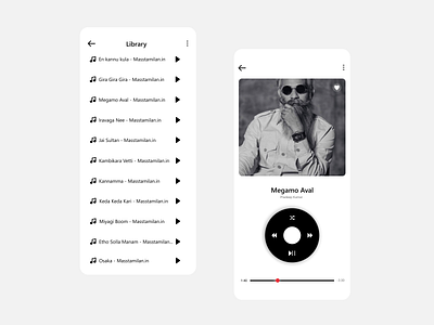 Music application design inspiration from ipod app branding design illustration ui ux vector