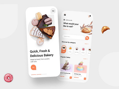Online Bakery Shop Design