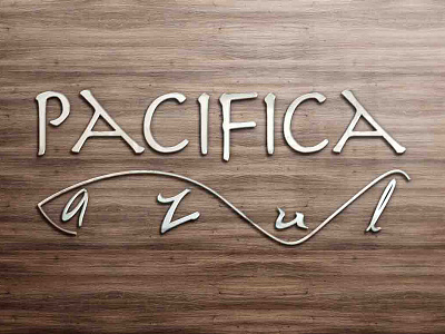 Pacifica Azul Logo Design